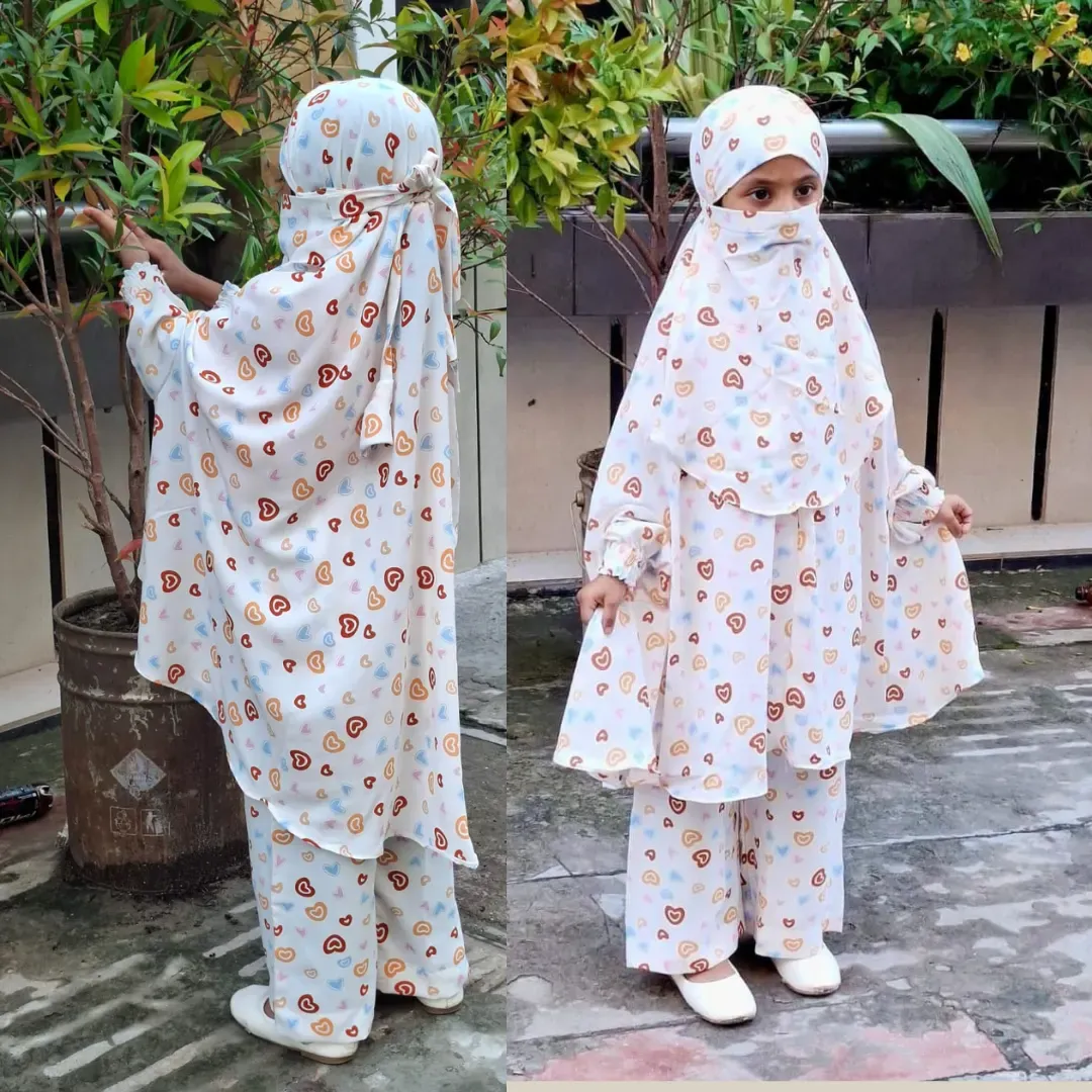 Kids Cherry Khimar Set KCKS120