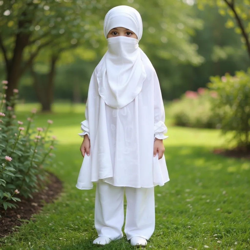 Kids Cherry Khimar Set KCK117